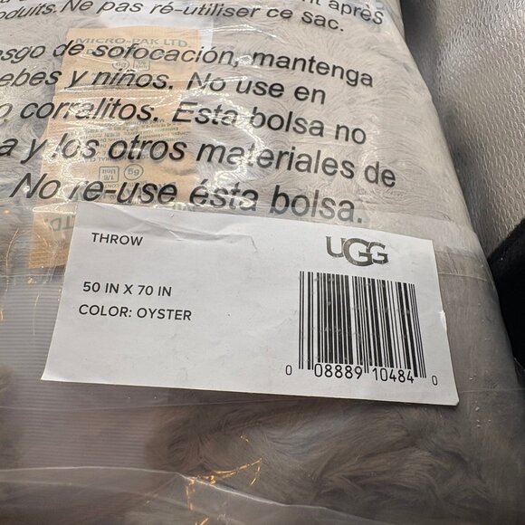 UGG Throw blanket brand new in bag with Tags - OS - Picture 3 of 3